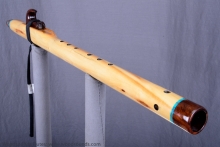 Curly Birch Native American Flute, Minor, Mid F#-4, #K22F (4)